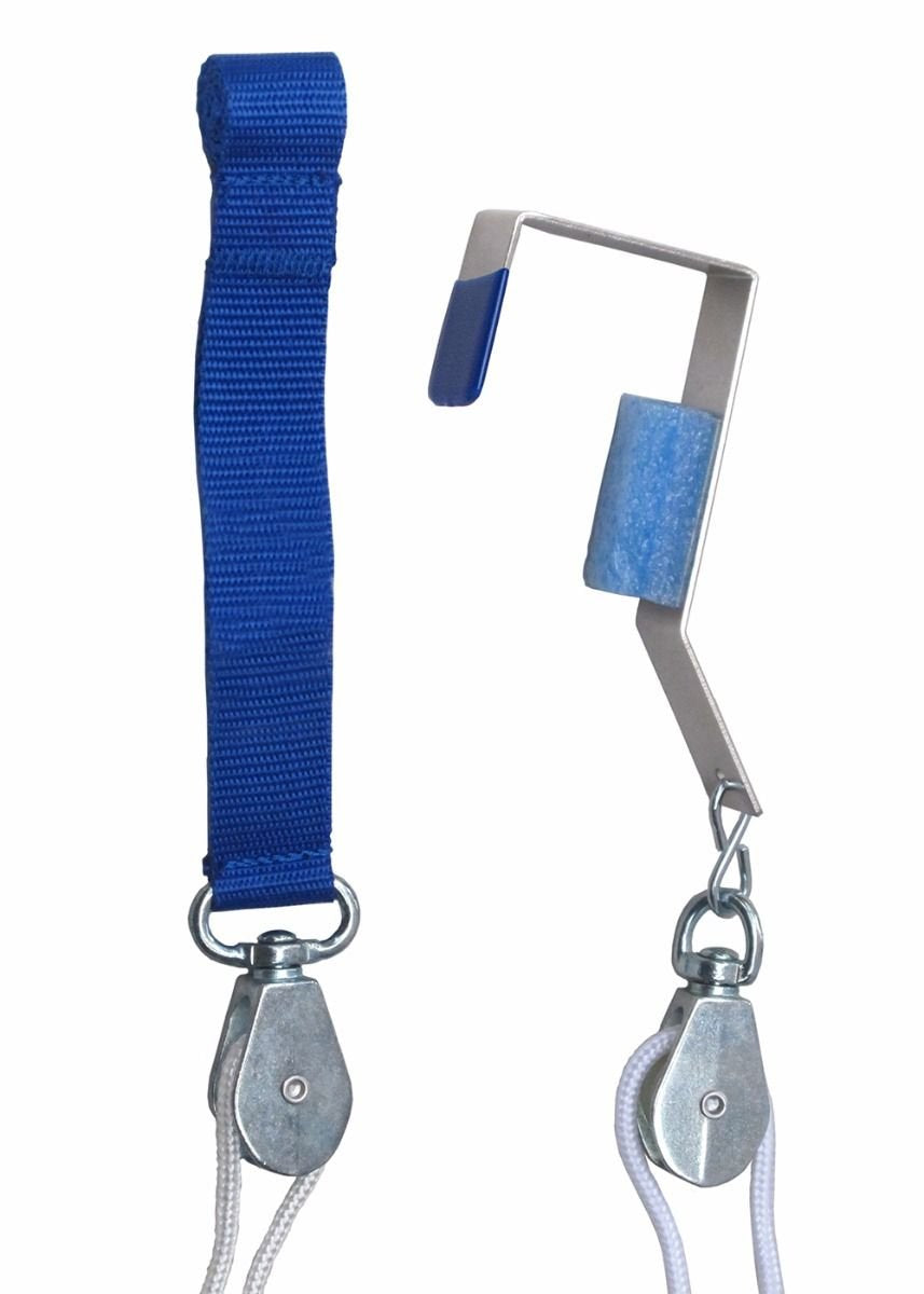 Rangemaster 肩部滑轮带门带 - 用于物理治疗的门上锻炼滑轮系统