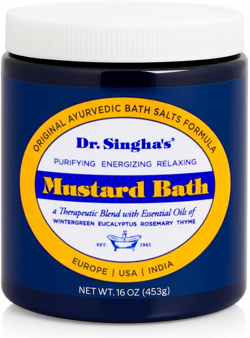 Dr. Singha's Premium Mustard Bath, 16 oz