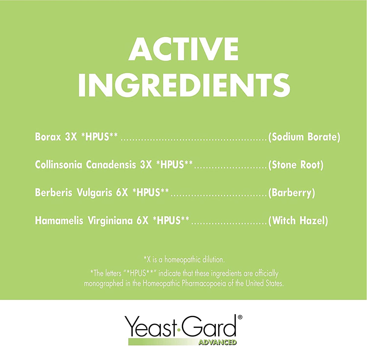Yeast Gard Advanced Homeopath Gel, 1 Oz | 1 Each - Cozy Farm