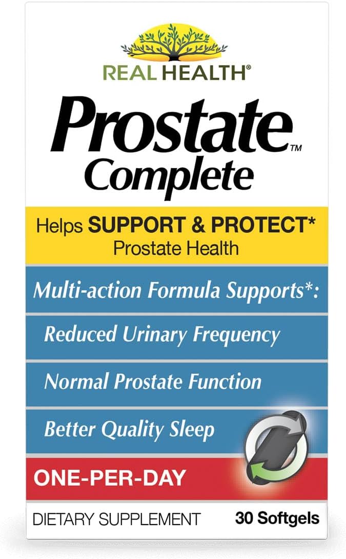 Real Health Prostate Complete (30 Softgels) | Supports Prostate Function. - Cozy Farm