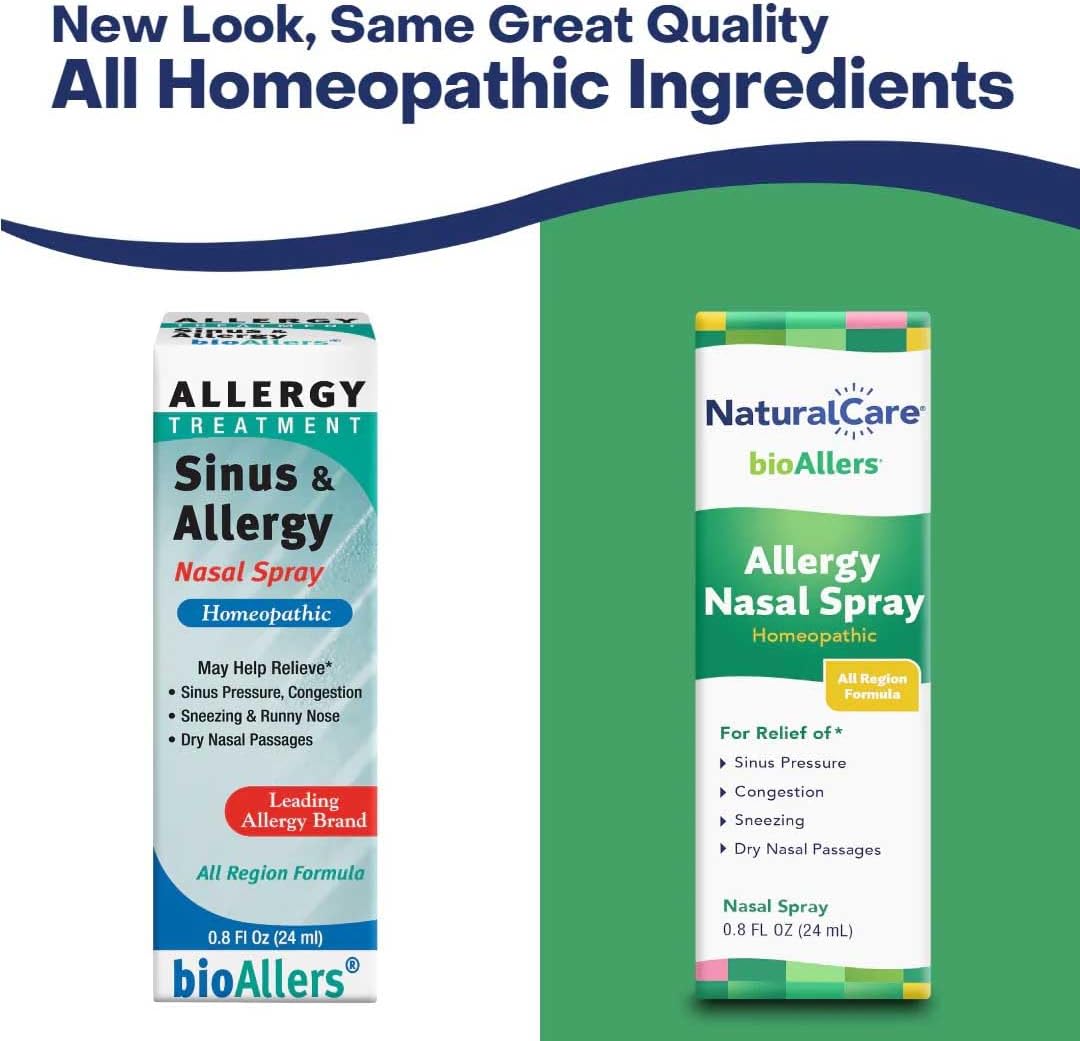 Bio-Allers Sinus and Allergy Relief Nasal Spray, 0.8 Fl Oz