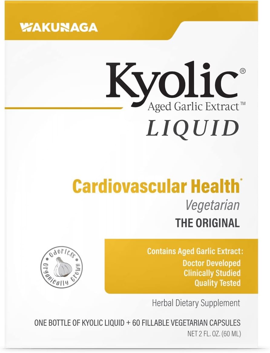 Kyolic Liquid Aged Garlic Extract - Supports Immune System - 2 Oz