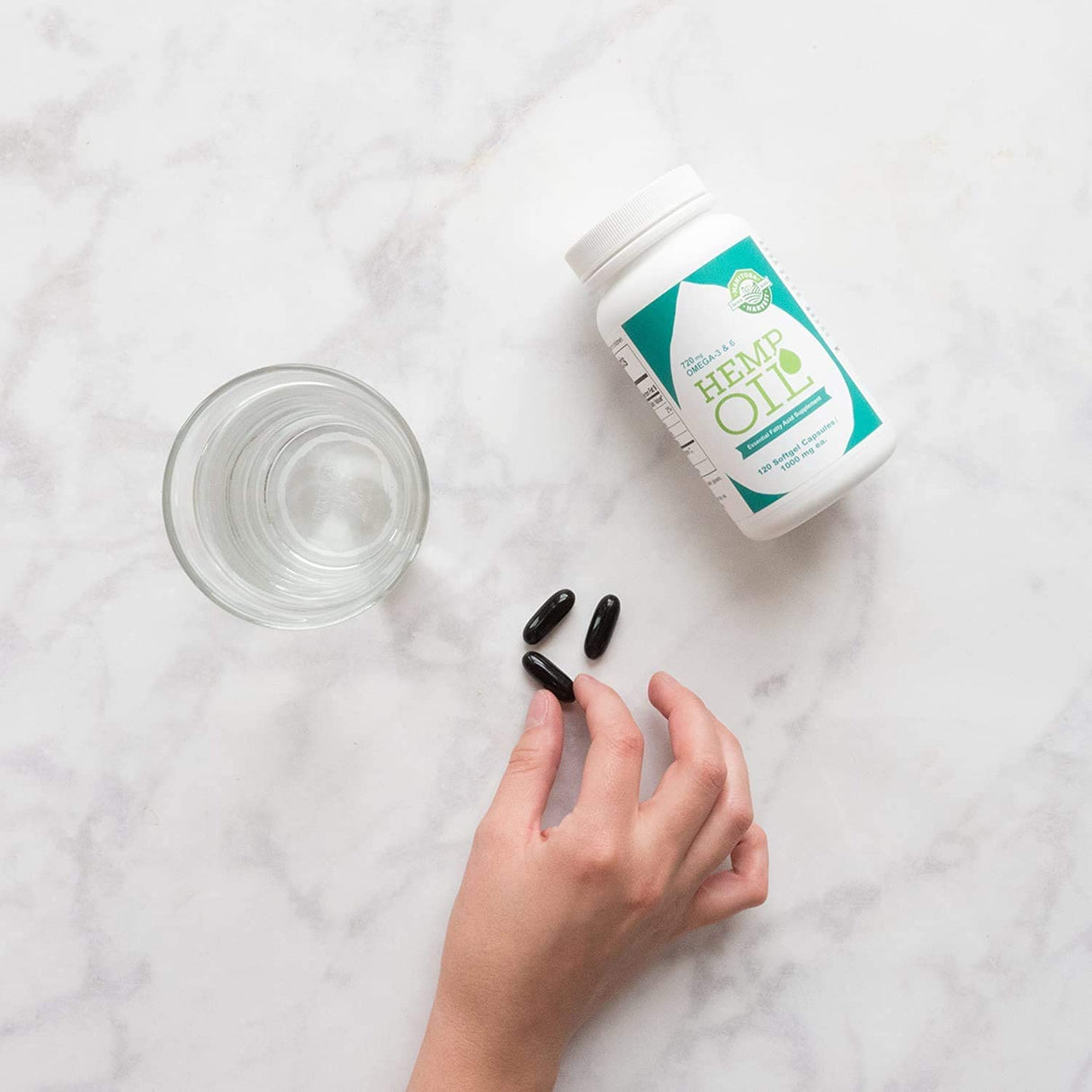 Manitoba Harvest 1000 mg Hemp Oil Softgels (60-Count) - Cozy Farm