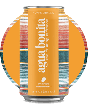 Agua Bonita Mango Habanero Juice Drink, Case of 12 - 12 Fl Oz - Cozy Farm