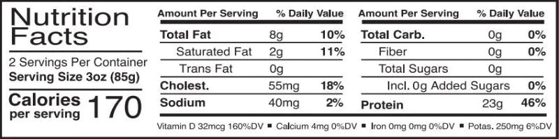 American Tuna - No-Salt Added Wild Albacore Tuna (5 oz, 12 Pack) - Cozy Farm