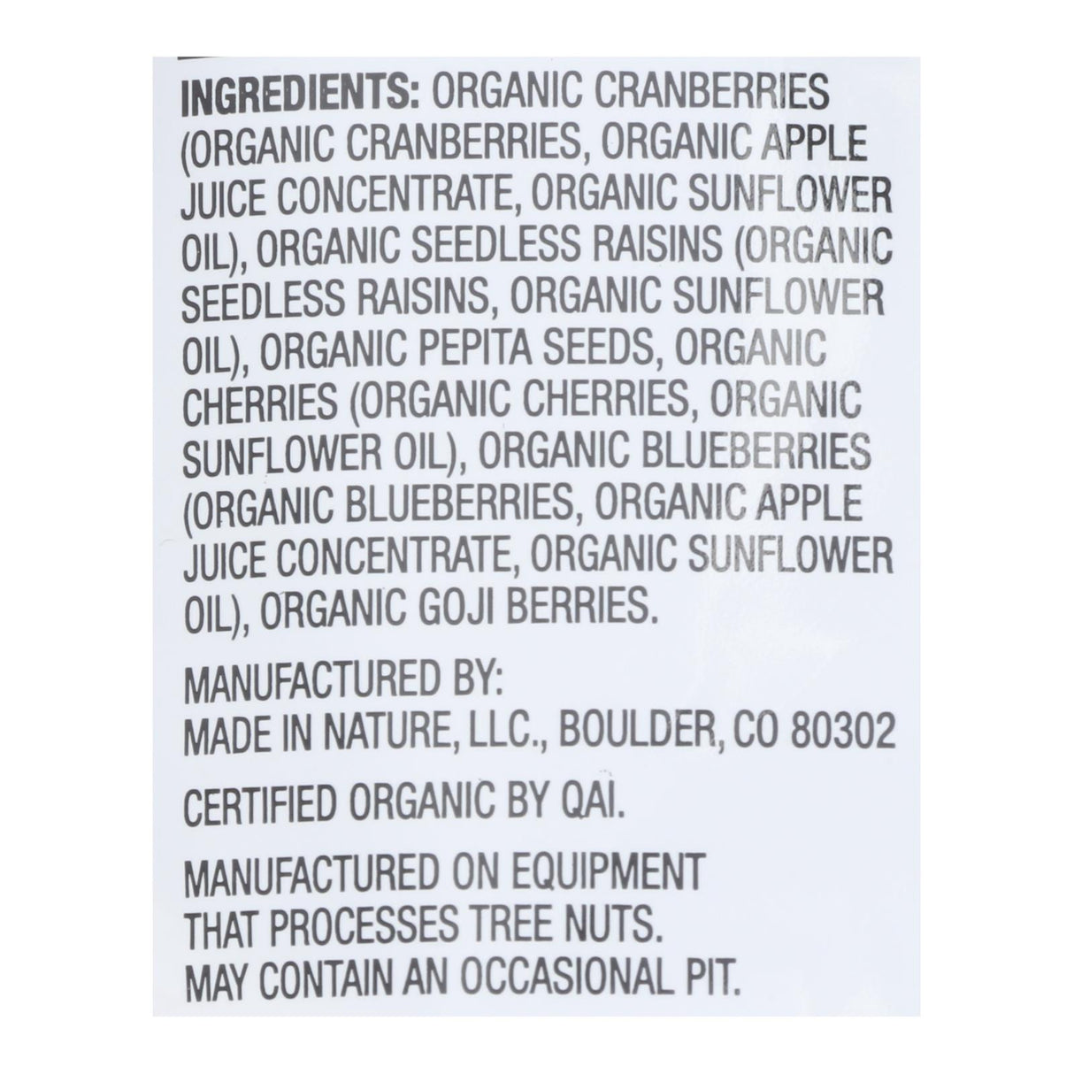 Made In Nature Super Berry Dried Fruit Blend, 10 Oz (Pack of 6) - Cozy Farm