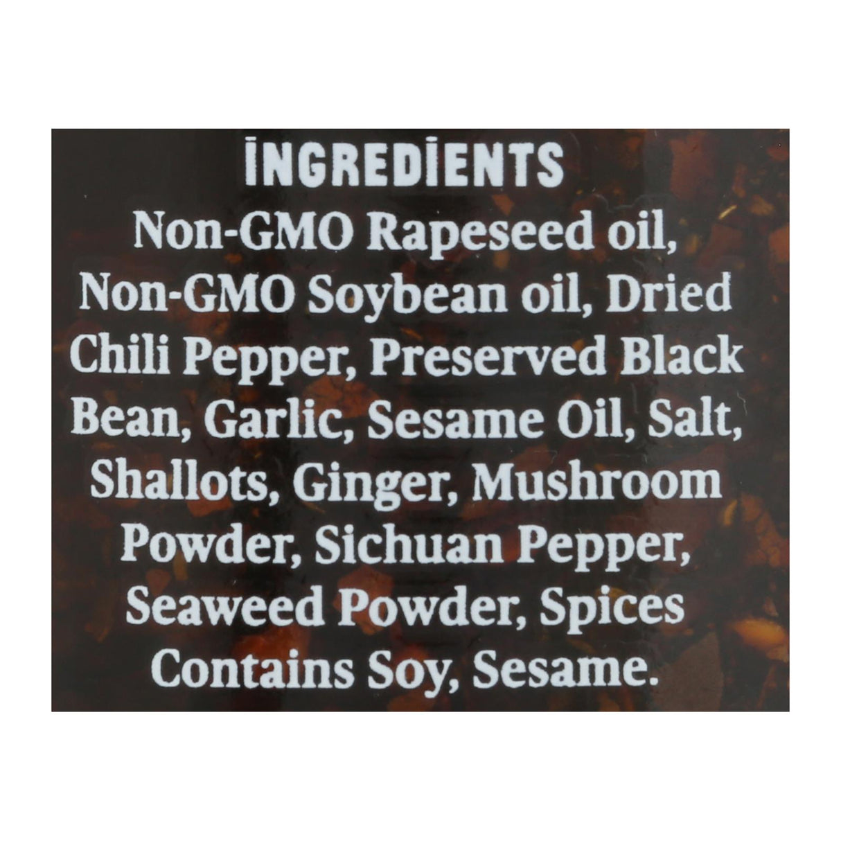 Fly By Jing - Sauce Sichuan Chili Crisp - 6 Oz, Case of 6 - Cozy Farm