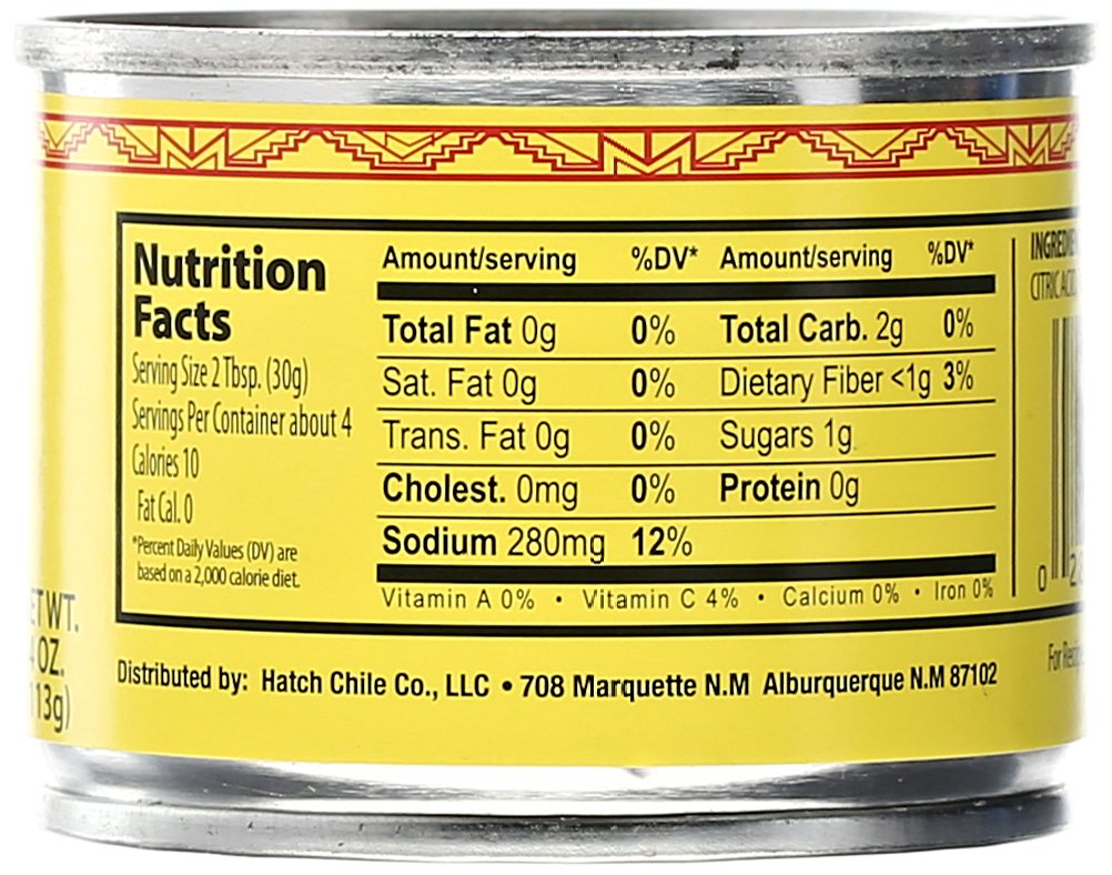 Hatch Chili Nacho Sliced Jalapenos Case of 12 4 Oz