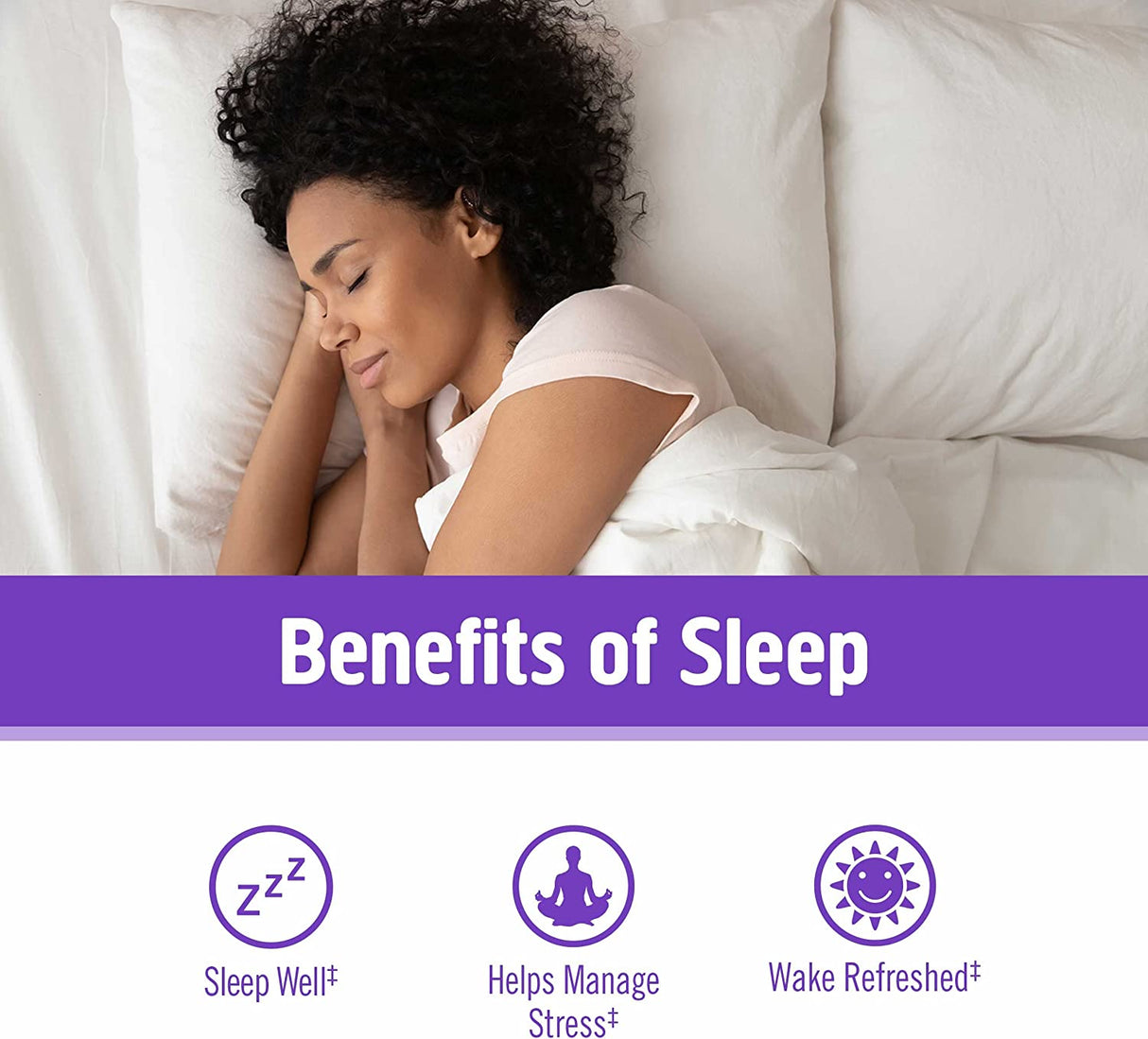 Om Mushroom Superfood Sleep Mushroom Capsules: 90-Count Superfood Sleep Support Supplement - Cozy Farm