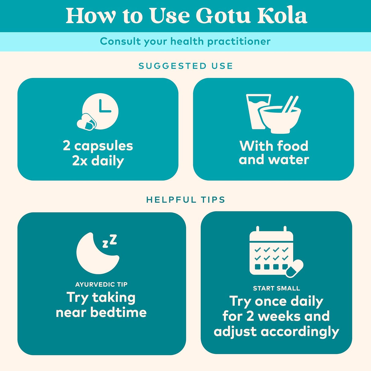 Organic India Gotu Kola Wellness Supplements, 90 Vegan Capsules