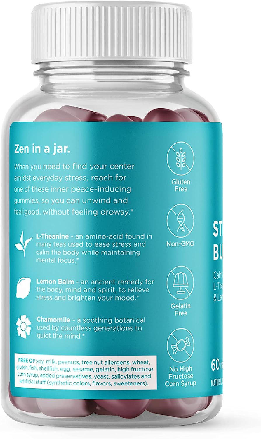 Hyland's Stress Buster Gummies: Relief from Stress & Anxiety (60 Chewables) - Cozy Farm