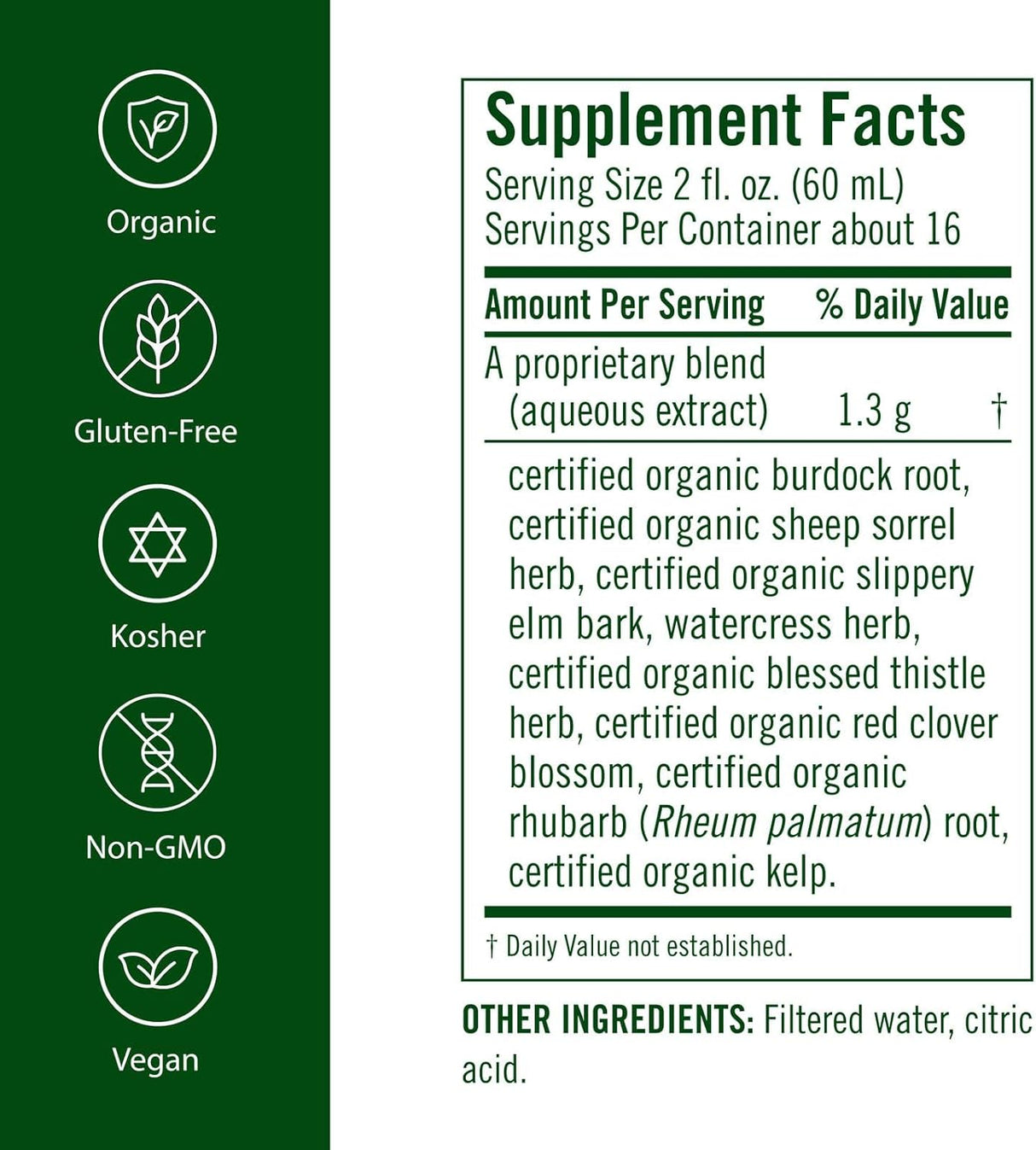 FlorEssence Detox Herbal Tea - 32 Fl Oz