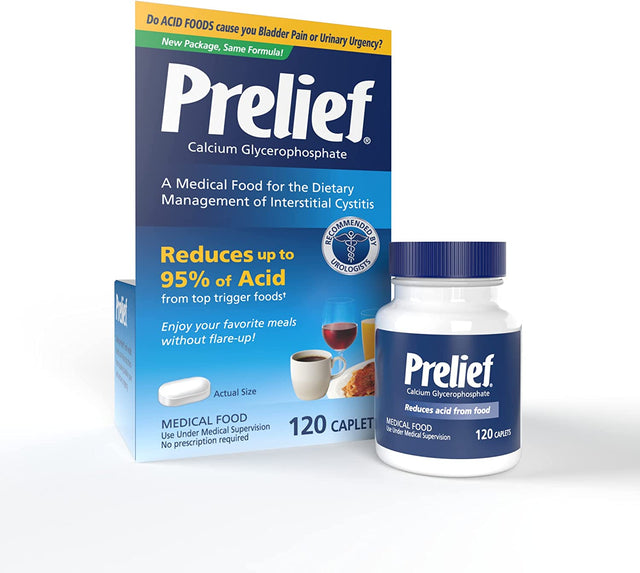 Prelief Dietary Supplement - 120 Easy-Swallow Capsules for Occasional Bladder Discomfort - Cozy Farm 