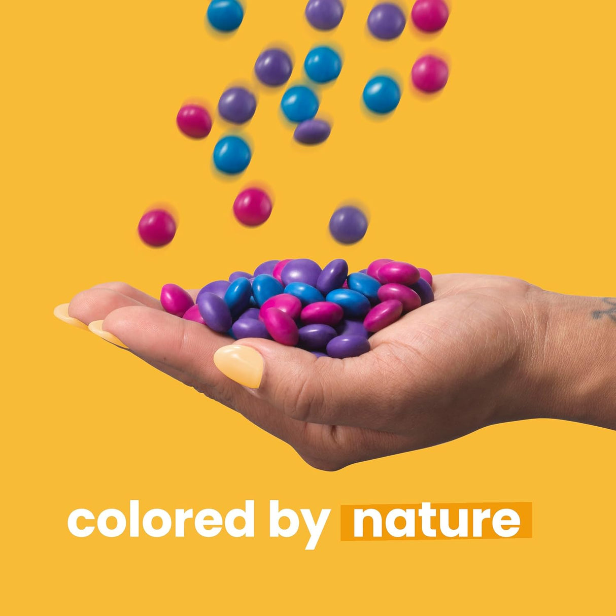 Unreal Crispy Quinoa Chocolate Gems, Dark Chocolate, 5 oz, Pack of 6