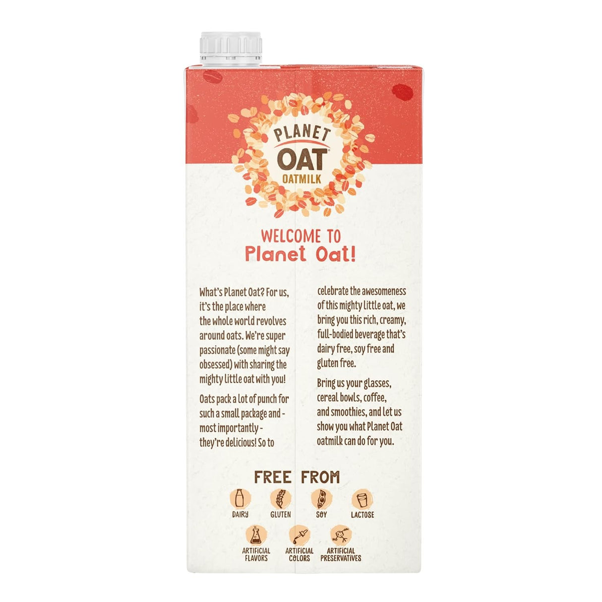 Planet Oat Original Oat Milk, 32 Fl Oz (Pack of 6)