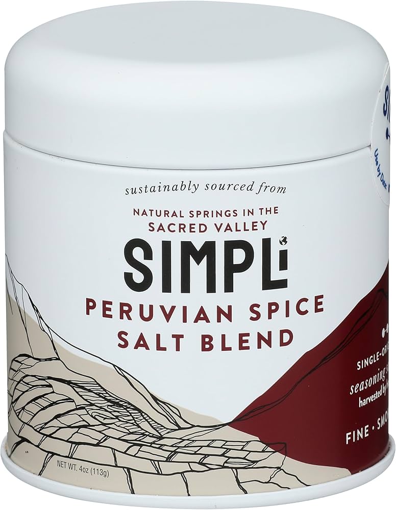 Simpli - Peruvian Spice Blend, 4 oz (Pack of 12) - Gourmet Seasoning Case