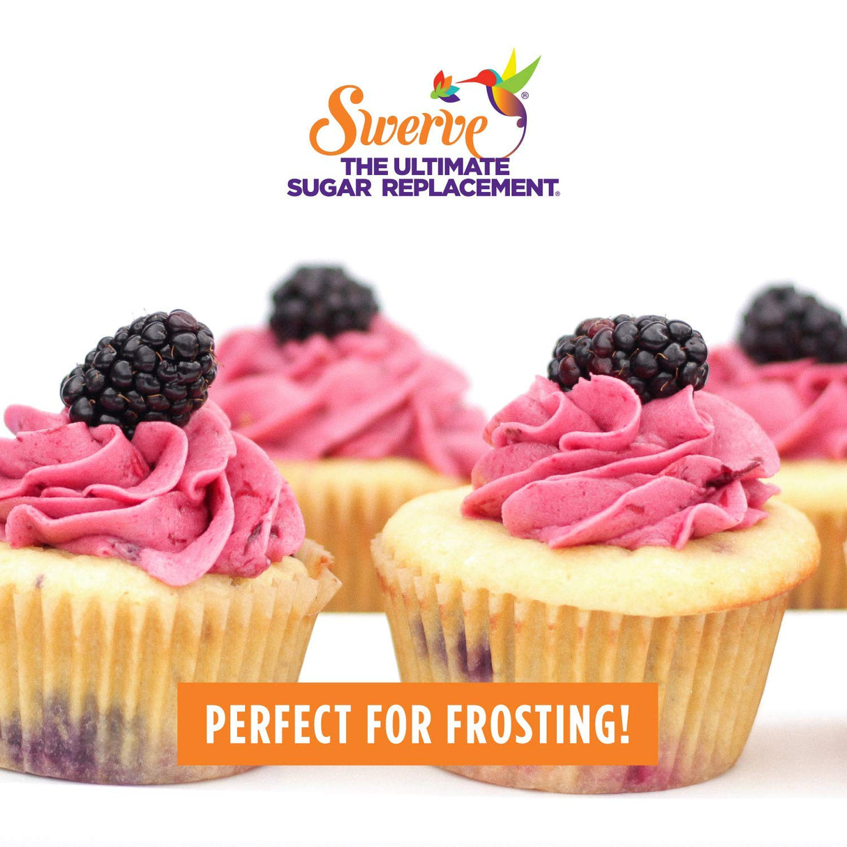 Swerve Confectioners Sweetener, Zero Calorie Sugar Replacement, Case of 6 (12 oz)