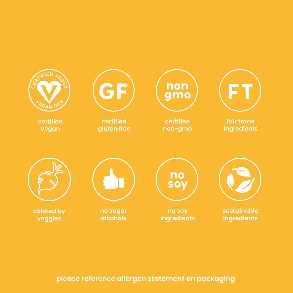 Unreal Crispy Quinoa Chocolate Gems, Dark Chocolate, 5 oz, Pack of 6