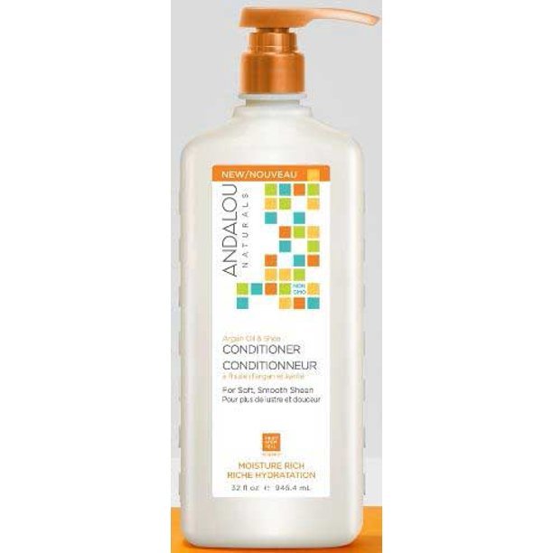 Andalou Naturals Argan Oil & Shea Moisturizing Conditioner Nourishment - 32 Fl Oz - Cozy Farm