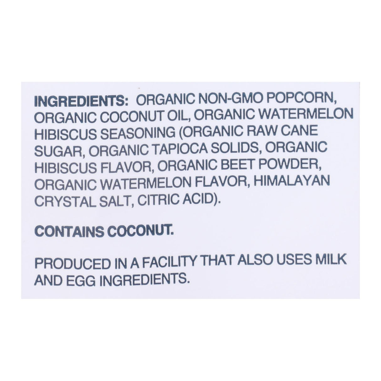 Bags Lesser Evil Popcorn W(a)termelon Hibiscus (Pack of 12 4.6 Oz Bags) - Cozy Farm