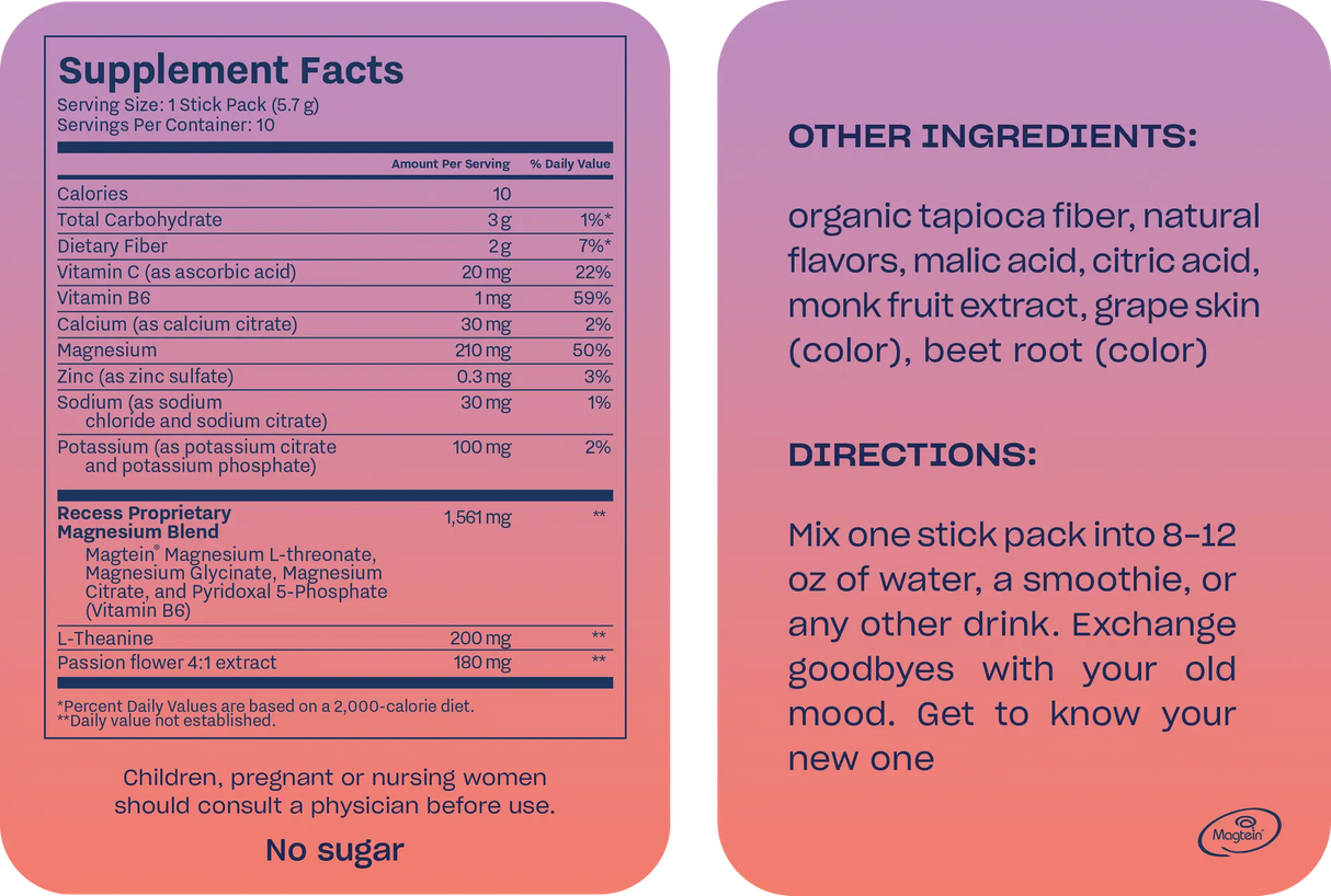 Recess Mood: Berry Gradient Colored Mood Ring | 5.6oz - Cozy Farm