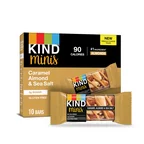 Kind Bar Mini Caramel Almond Sea Salt - 8-10 Pack of 0.7 Oz - Cozy Farm
