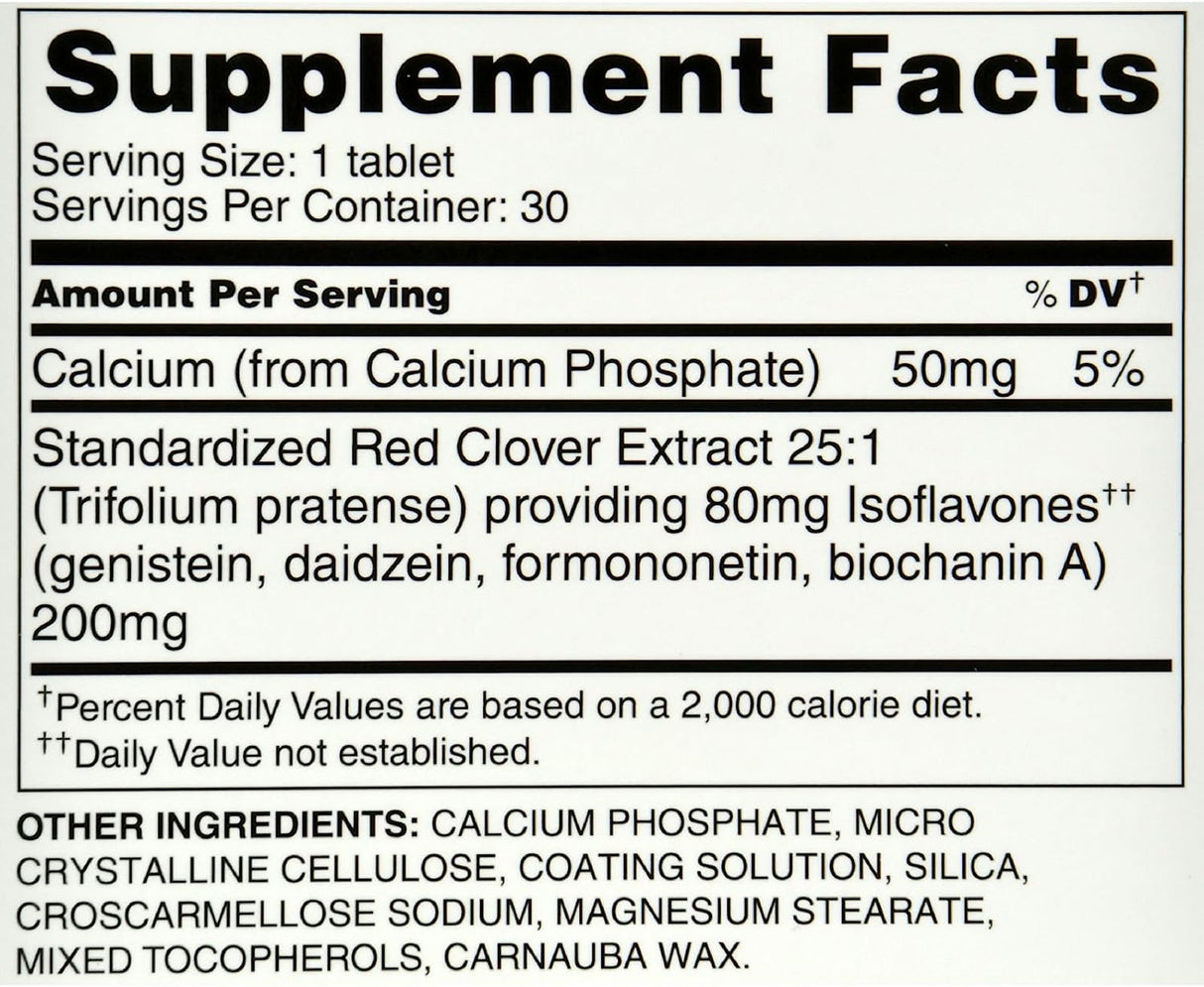 Promensil Menopause Double Strength Relief for Hot Flashes and Night Sweats (Pack of 30 Tablets) - Cozy Farm