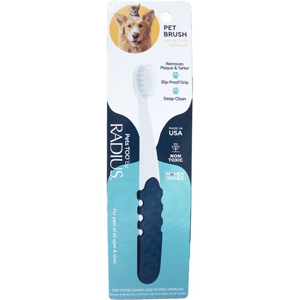 RADIUS Lush & Plush Toothbrush (Pack of 6) - Cozy Farm