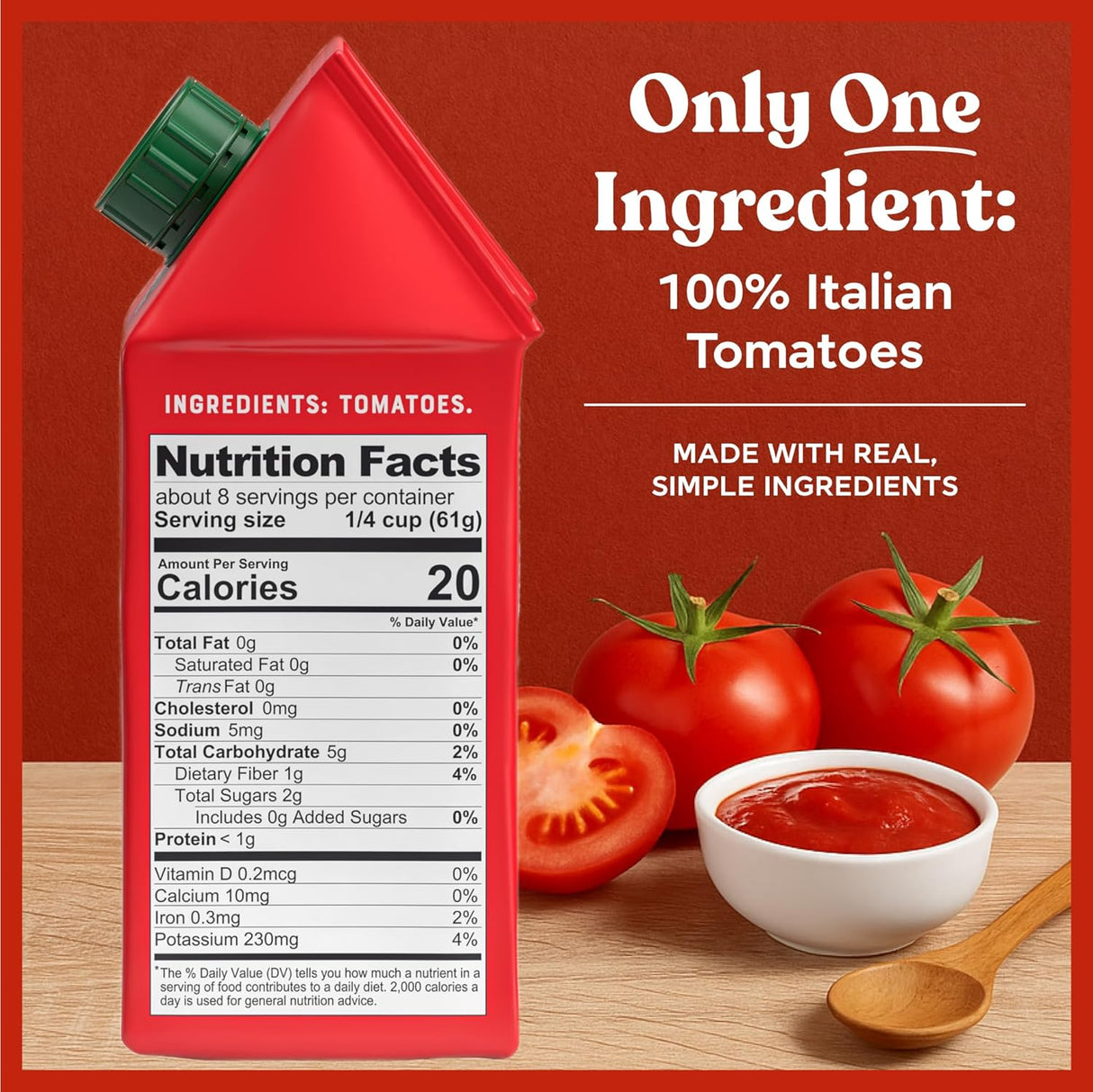 Pomi Italian Tomato Sauce, Case of 12 - 17.64 fl oz Cans