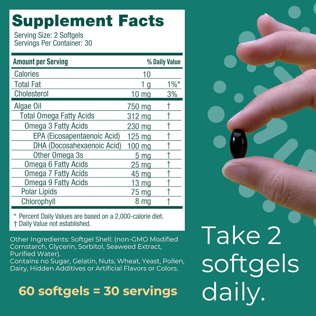 Iwi Omega 3 Mini Softgels, 230 mg in Omega 3 - Immune Support with 60 Softgels