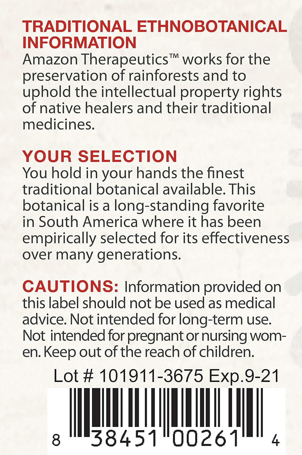 Extracto de Chanca Piedra de Amazon Therapeutic Labs | 1 onza líquida