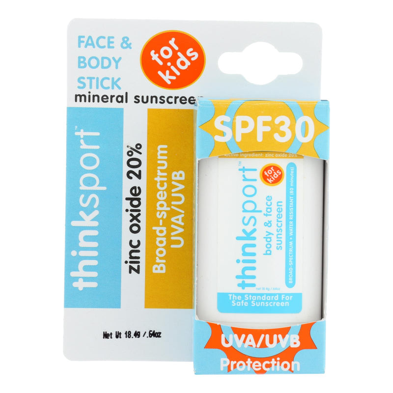 Thinksport Kids SPF 30 Face & Body Sunscreen - 0.64 Oz - Cozy Farm 