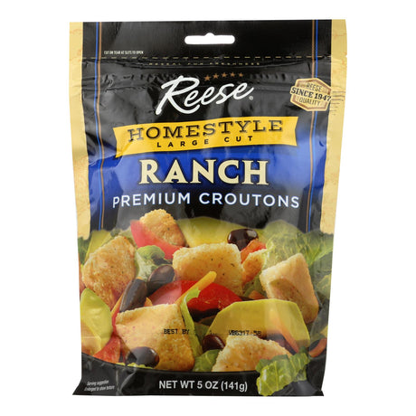 Reese's Homestyle Ranch Croutons, 5 Oz (Case of 12) - Cozy Farm 