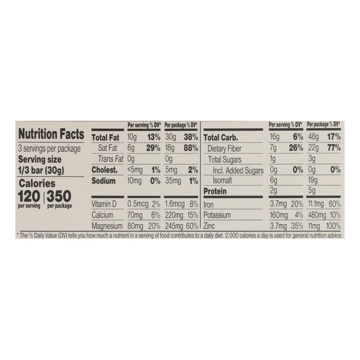 Chocolove - Xo Bar Dark Chocolate Salted Caramel (Pack of 10) 3.2 Oz - Cozy Farm