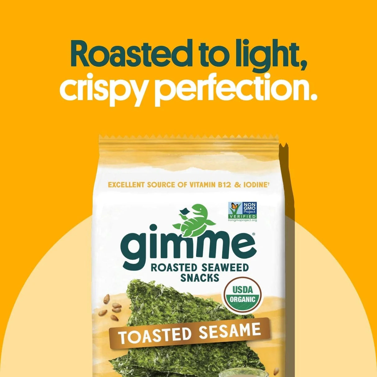 Gimme Organic Roasted Sesame, 0.35 oz., Case of 12