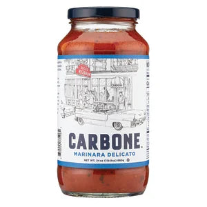 Carbone Marinara Delicato Sauce, 6 x 24 oz Jars - Cozy Farm