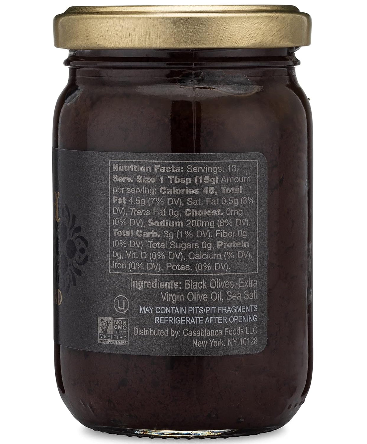 Mina - Spread Black Olive (Pack of 6-7oz) - Cozy Farm