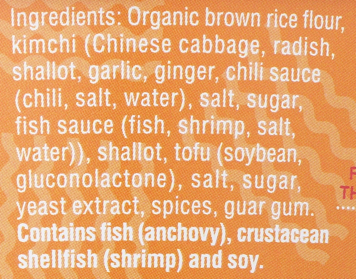 Lotus Foods Spicy Kimchi Instant Ramen Cup, 1.98 Oz (Pack of 6) - Cozy Farm