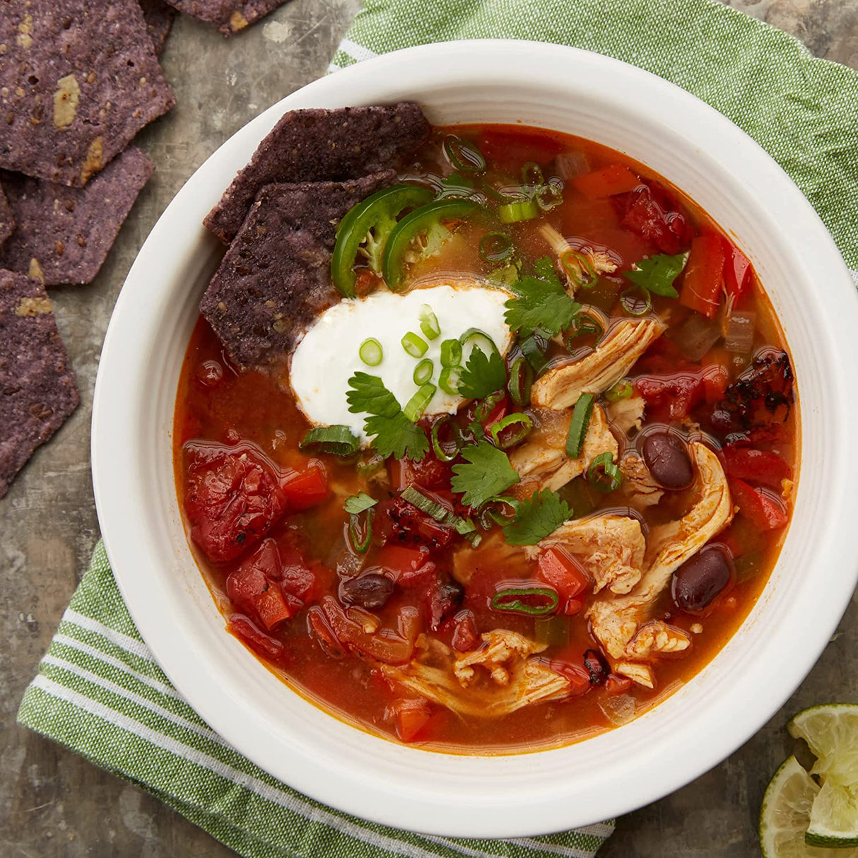 Food Should Taste Good Blue Corn Tortilla Chips, Perfect for Dipping and Snacking (Pack of 12 - 5.5 Oz.) - Cozy Farm