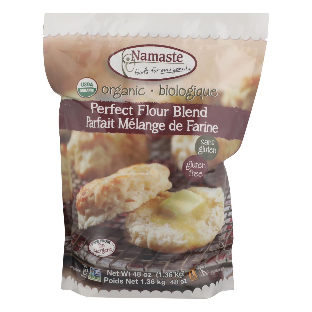 Namaste Foods Perfect Flour Blend - 6-Pack (48 Oz Each) - Cozy Farm