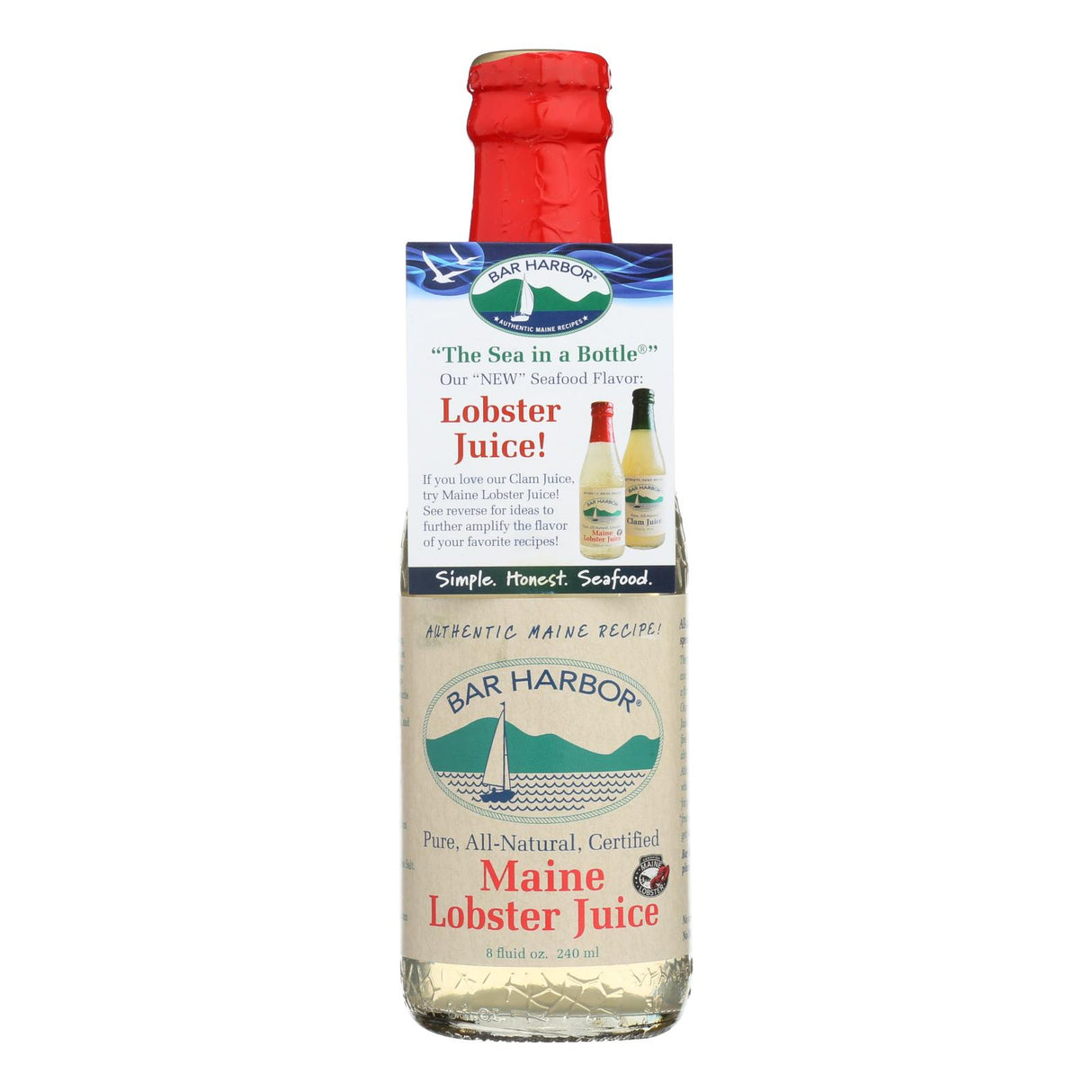 Bar Harbor Lobster Juice 8 Fl Oz, Pack of 12 - Cozy Farm