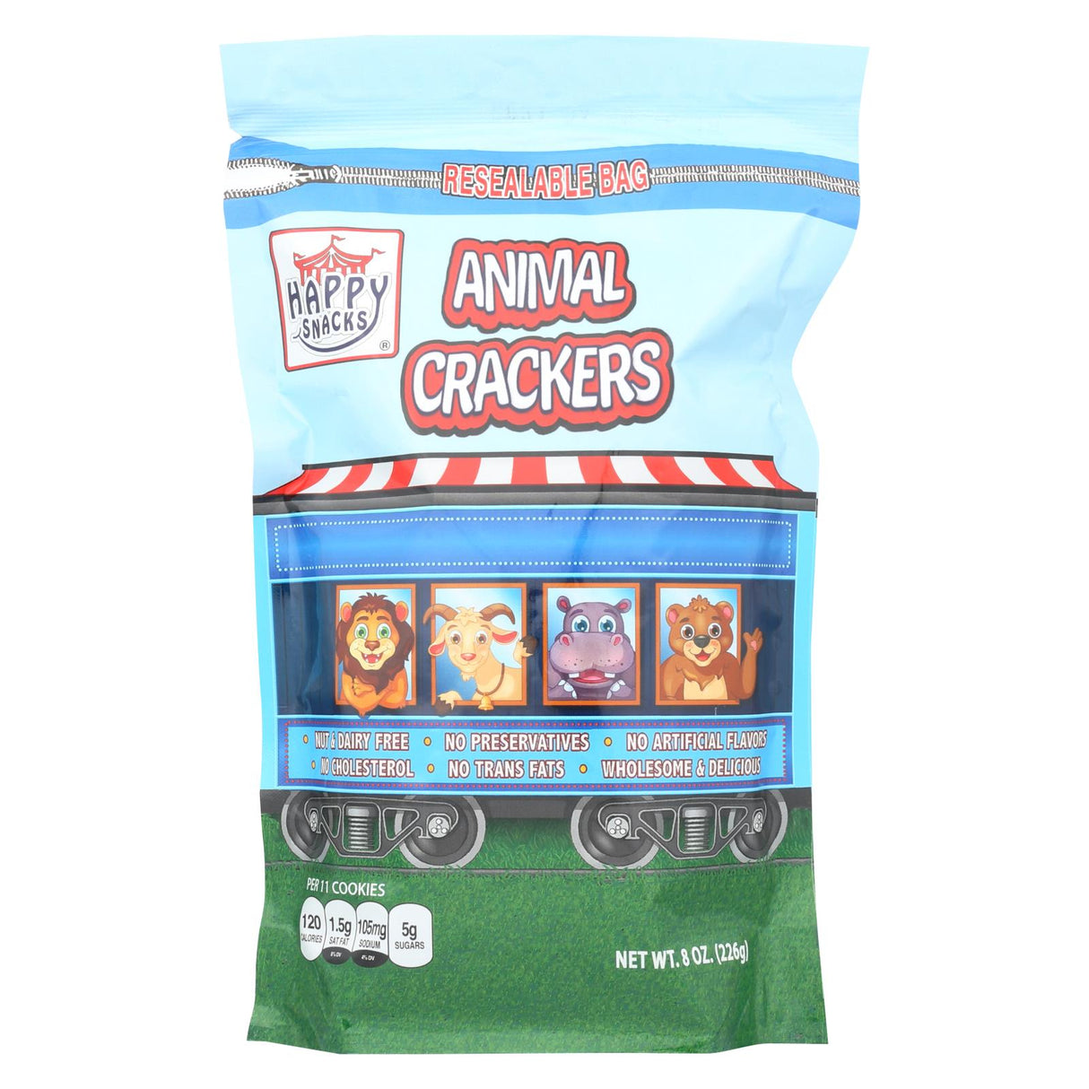 Happy Snacks Circus Animal Crackers (Pack of 6 - 8 Oz.) - Cozy Farm