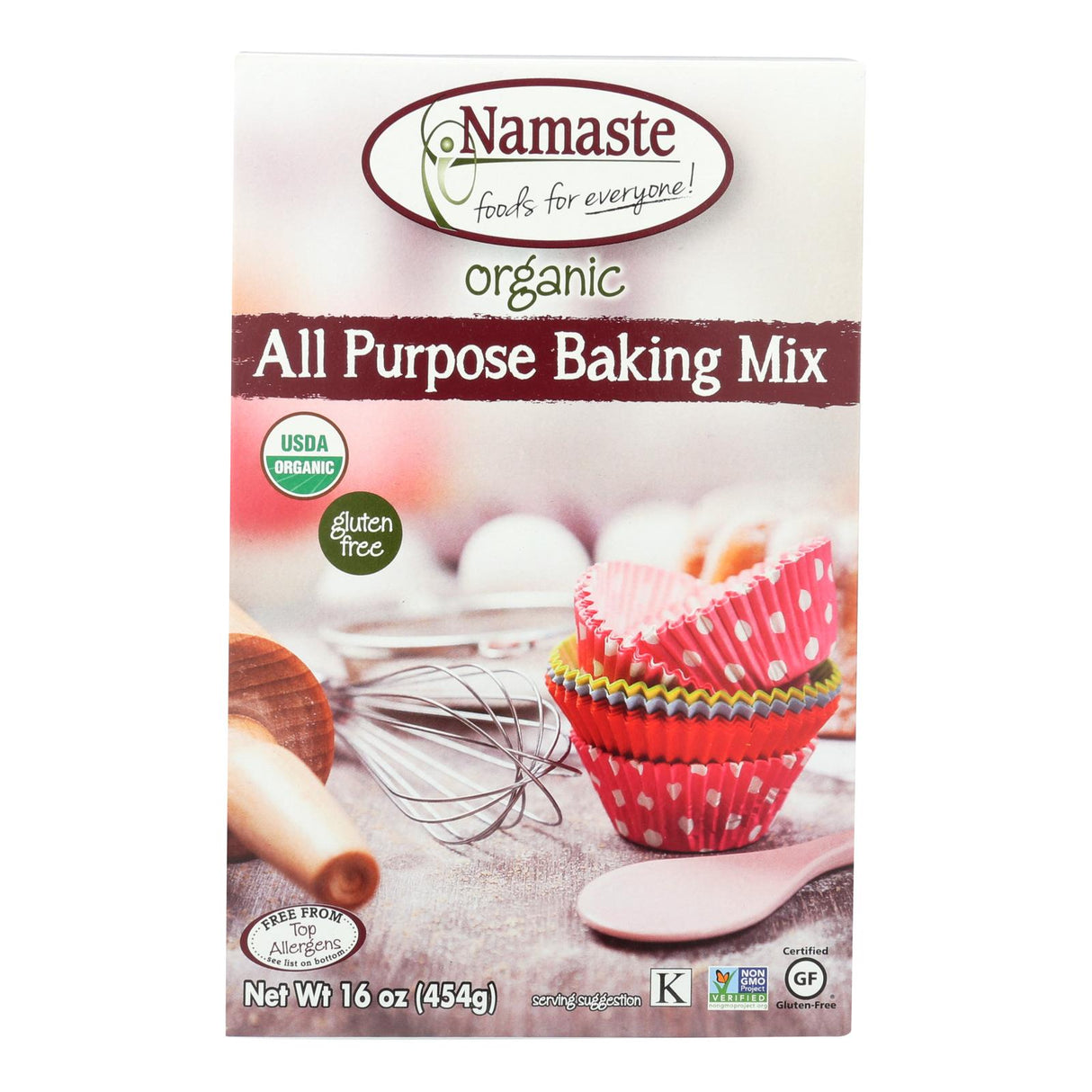 Namaste Foods Organic All-Purpose Baking Mix, 16 Oz (Pack of 6) - Cozy Farm