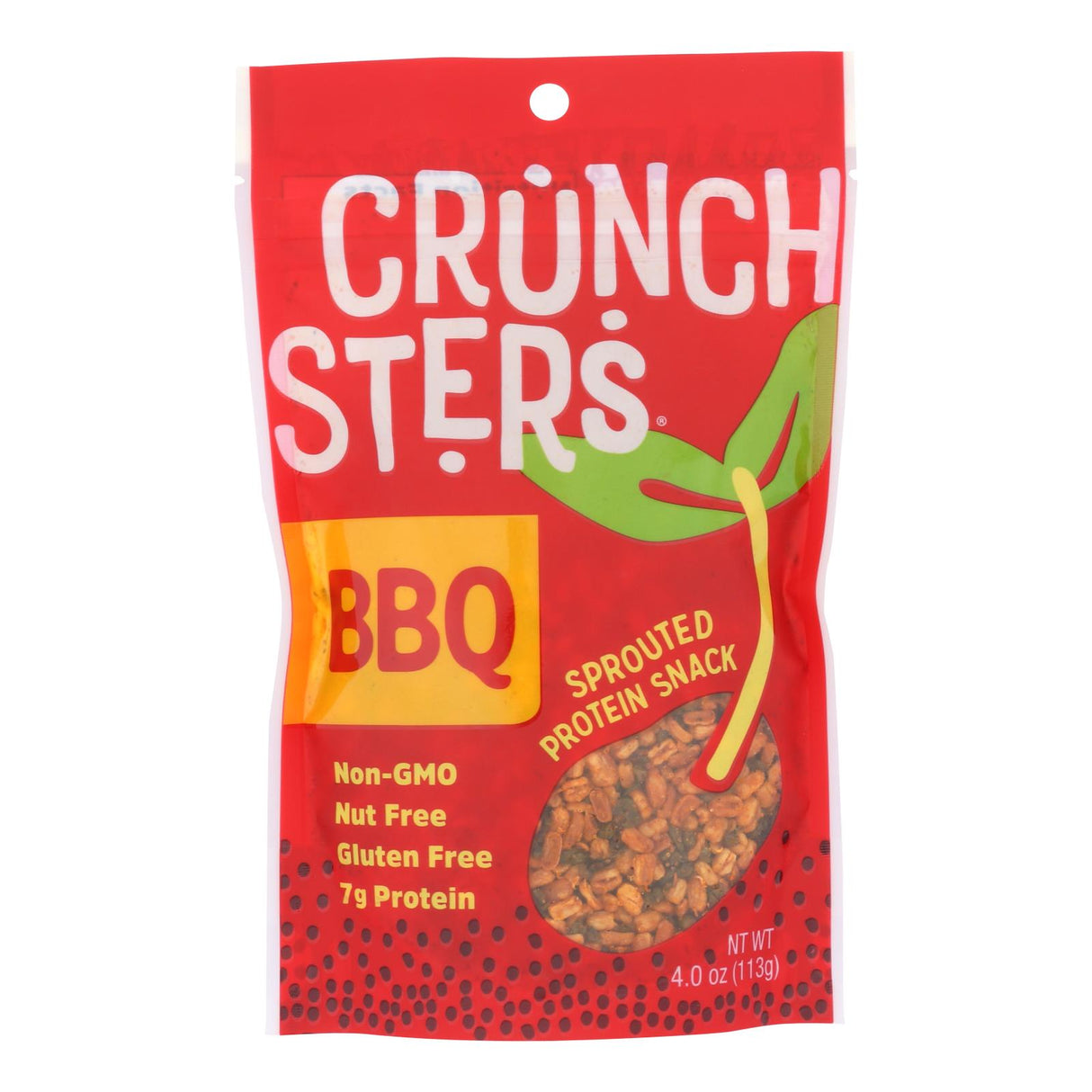 Crunchsters - High-Protein BBQ Protein Bites - 4 Oz (Pack of 6) - Cozy Farm