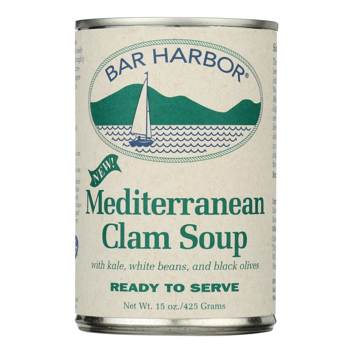 Bar Harbor Mediterranean Clam Zuppa, 15 Oz, Pack of 6 - Cozy Farm