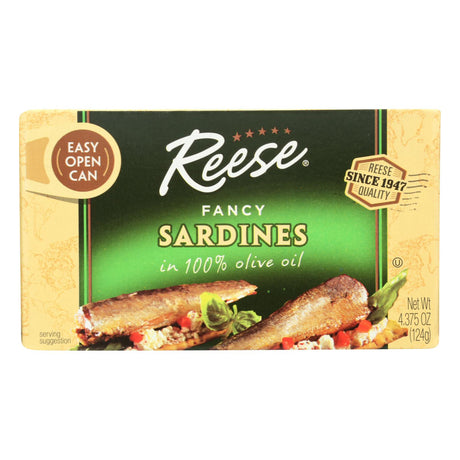 Reese's Fancy Sardines, 4.37 Oz Pack of 10 - Cozy Farm 