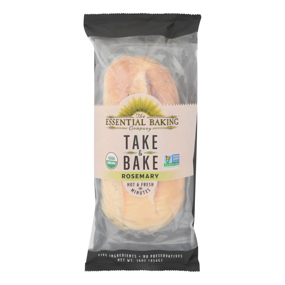 Essential Baking Company Rosemary Bread To-Bake (Pack of 16) - 16 Oz - Cozy Farm
