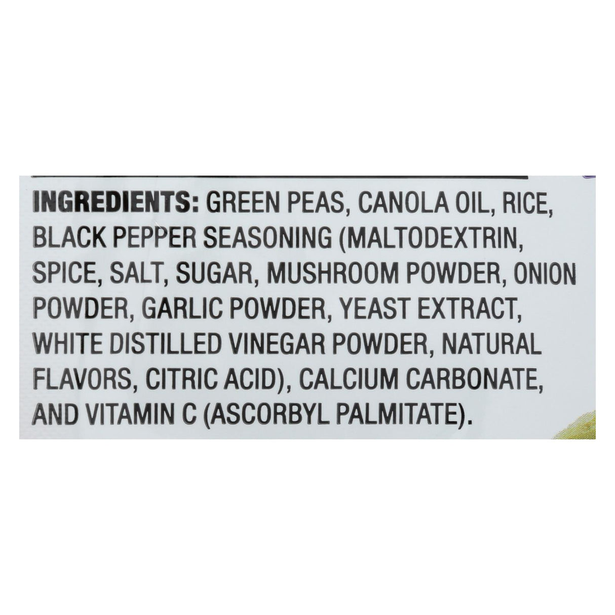 Calbee Snapea Crisps - Black Pepper - 3.3 Oz, Pack of 12 - Cozy Farm