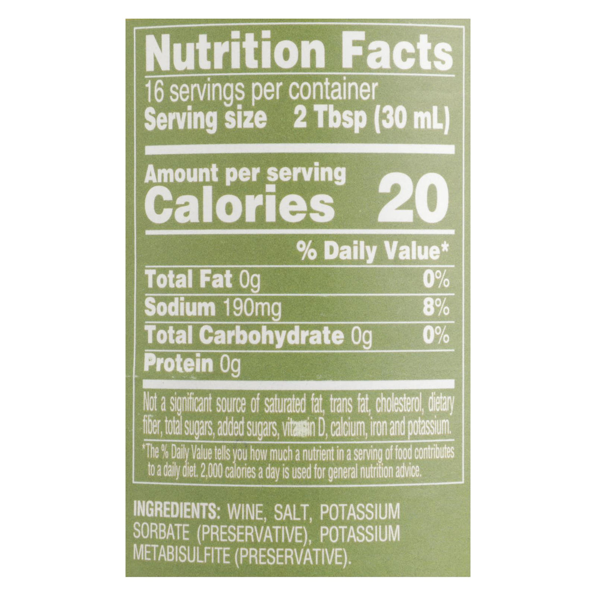 Holland House White Cooking Wine - Case of 12 - 16 Fl Oz - Cozy Farm