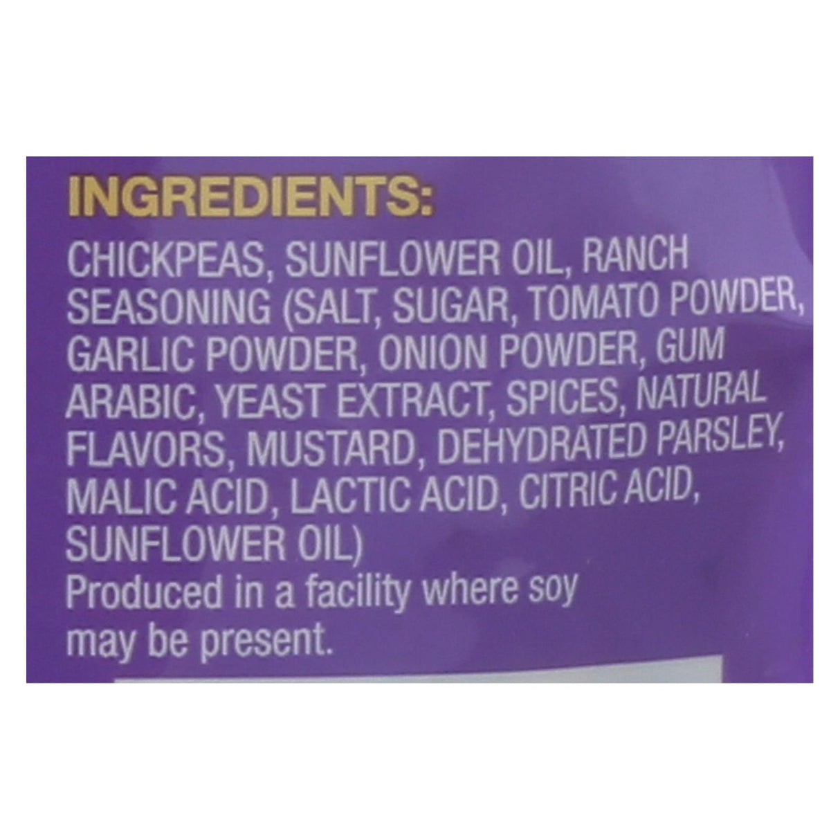 Biena Chickpea Snacks: 8-Pack of 5 Oz. Rockin' Ranch - Cozy Farm